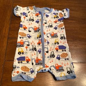 EUC Little Sleepies Shorty romper